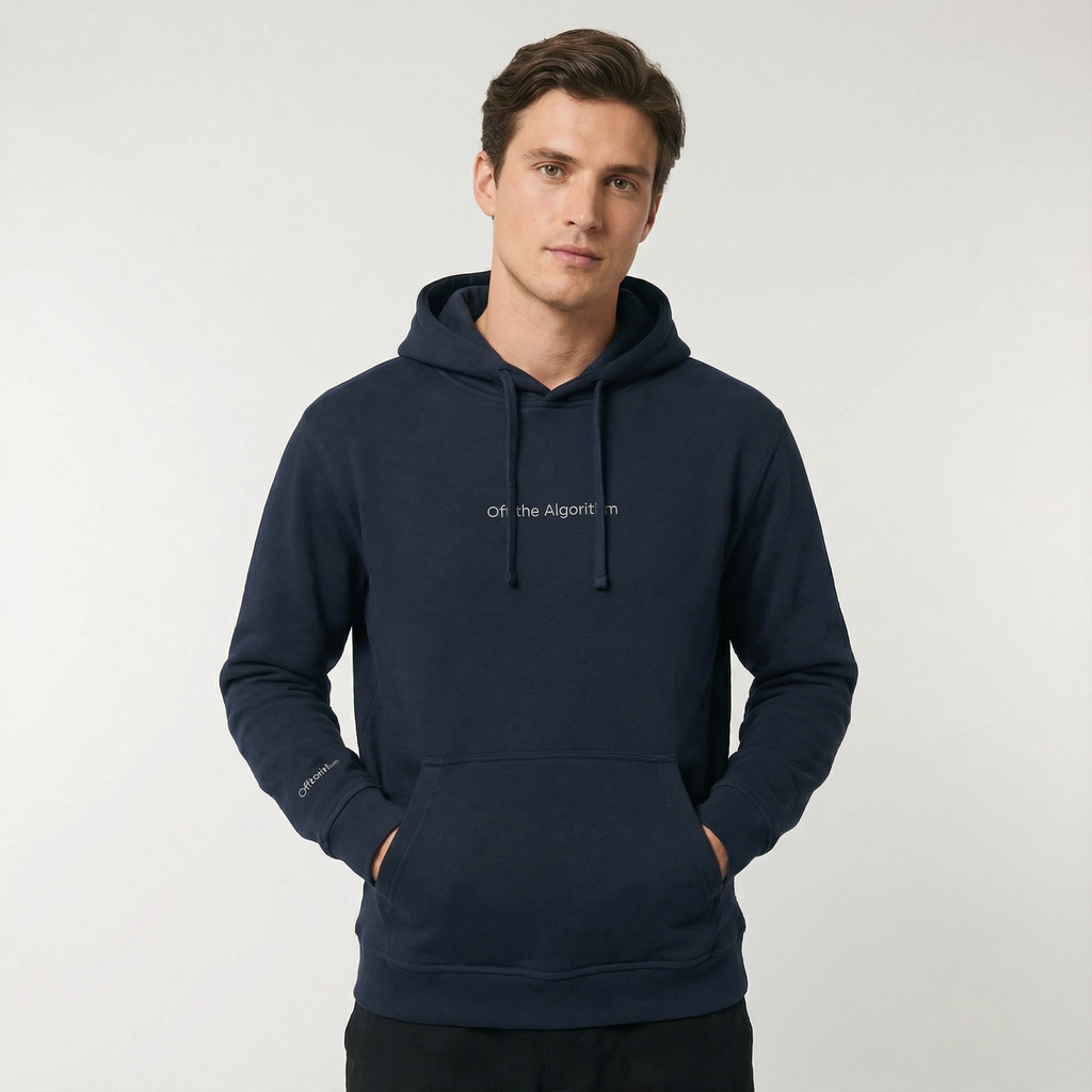 Hoodie Off the Algorithm Navy