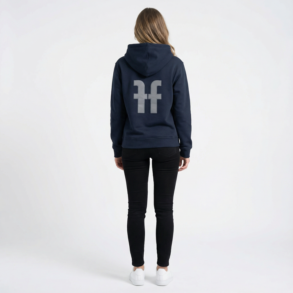 Hoodie Off the Algorithm Navy
